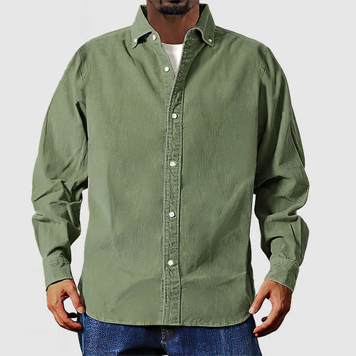 Albert - Men vintage basic overshirt