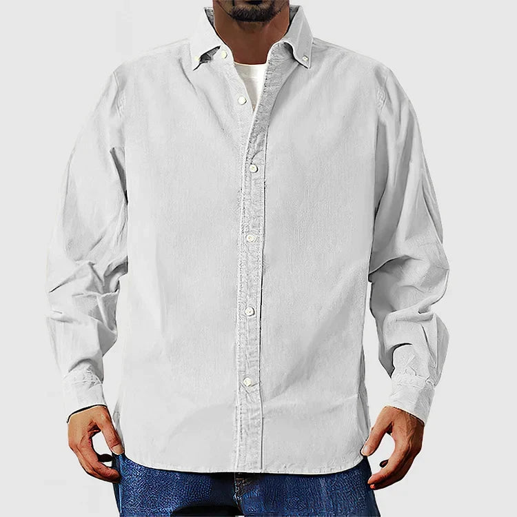 Albert - Men vintage basic overshirt