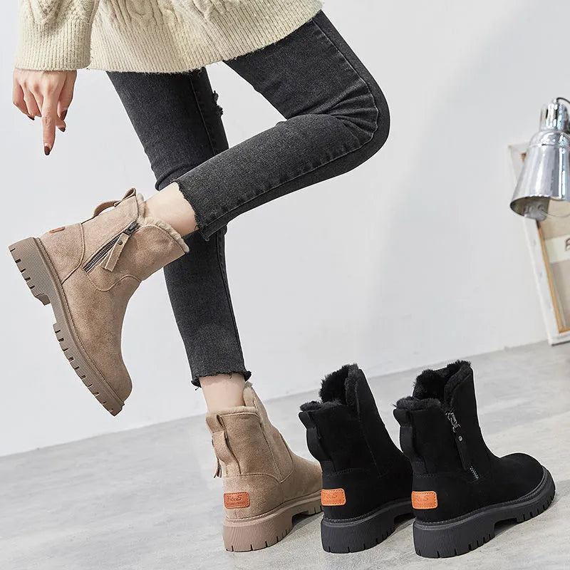 Ariana - Comfortable warm casual boots