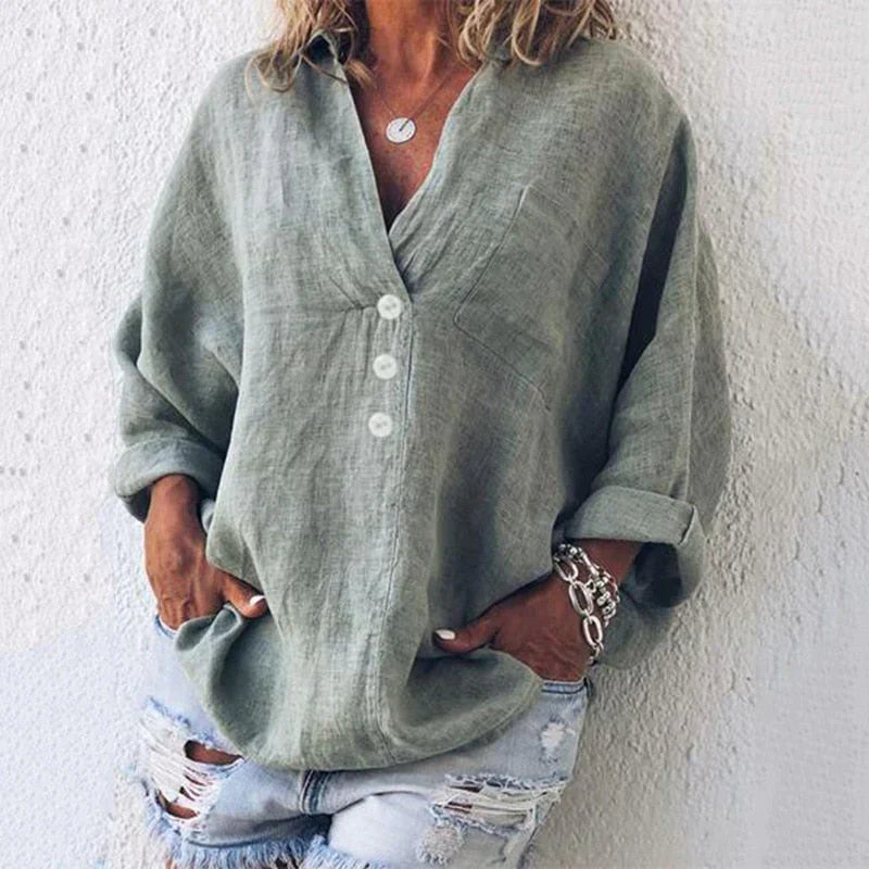 Ammy - Stylish cotton blouse
