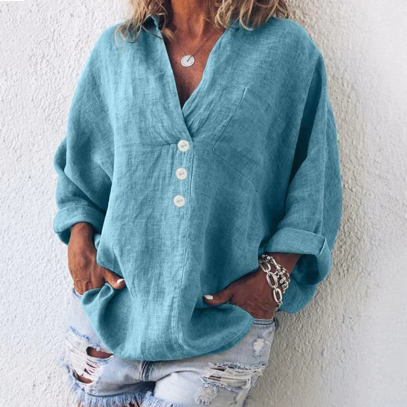 Ammy - Stylish cotton blouse